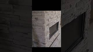 MIRA CHIMENEA CON PIEDRA ARTIFICIAL CULTURED STONE VENEER TIJOLO [upl. by Nye549]