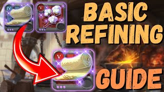 REFINING and HOW TO GET STARTED  Resources Buildings Bonuses  Albion Online [upl. by Bunce]