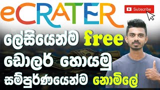 How to Create eCRATER Seller Account  E Money Sinhala  ලේසියෙන්ම ඩොලර් හොයමු  ecrater selling [upl. by Keyek348]