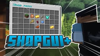 ShopGui Plugin  Minecraft [upl. by Datha932]