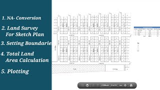 Residential Layout Plan  Layout Map [upl. by Esdnil209]