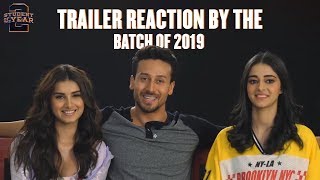 The First Report Card  Student Of The Year 2  Trailer Reaction  Tiger Tara amp Ananya [upl. by Kei]