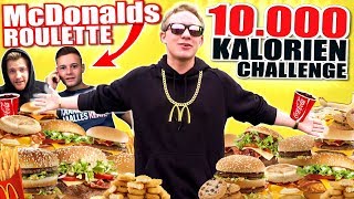 10000 KALORIEN CHALLENGE I ANSAGE AN INSCOPE21 amp APECRIME I McDonalds Roulette [upl. by Trent41]