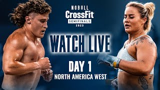 Day 1 West — 2023 CrossFit Games Semifinals [upl. by Hannahoj]