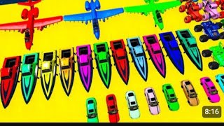 GTA V Mods Stunt Super Car Racing Challenge By SPIDERMAN With Amazing Car Bikes Planes and Boats [upl. by Atikkin41]