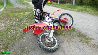 Honda CR250 1995 Cold Start 2024 [upl. by Lanfri]