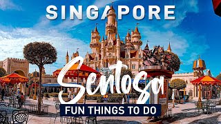 12 BEST Things To Do In Sentosa Island Singapore  Singapore Travel Guide [upl. by Raven779]