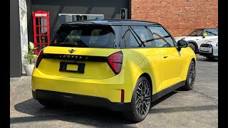 MINI Cooper EV New Model in Sunnyside Yellow Quick Review Indonesia [upl. by Alrich566]