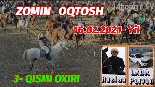 ZOMIN OQTOSH 16022021 YIL ULOQ KOPKARI 3  QISMI OXIRI [upl. by Eelitan]