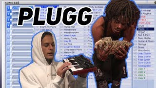 How to make a PLUGG beat in fl studio MEXIKODRO  STOOPIDXOOL TUTORIAL [upl. by Eoz415]