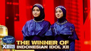 THE WINNER OF INDONESIAN IDOL XII  Result amp Reunion  Indonesian Idol 2023 [upl. by Falconer]