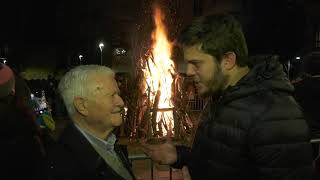 Els Foguerons de Sant Antoni de sa Pobla a Gràcia 2019 [upl. by Armelda]