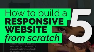 How to Create a Responsive Website from Scratch  Part 5 Call To Action and Footer CSS Responsive [upl. by Adon]