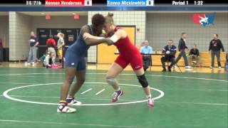 58 KG R3  Kennon Henderson OTC vs Tianna Micklewhite Campbellsville [upl. by Ragg583]