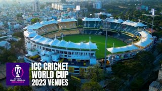 ICC Cricket World Cup 2023 Venues [upl. by Akehsyt]