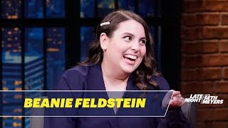 Beanie Feldstein Reveals How Jonah Hill Pranked Her When They Were Kids [upl. by Timoteo681]