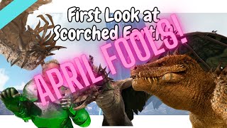 April Fools  First Look at Scorched Earth ASA Oasis Cave Searching for the Fasolasuchus [upl. by Akilaz]