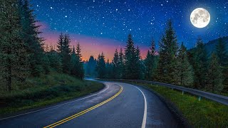 Blissful Evening Cruise  Driving Sounds for Sleep White Noise [upl. by Niledam]