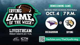 ICTN Game of the Week  Irving vs Richardson Part 2 [upl. by Loveridge]