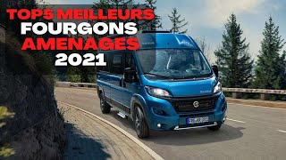 TOP 5 DES MEILLEURS FOURGONS AMENAGES 2021  fourgon aménagé campingcar van [upl. by Griffith378]