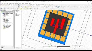 UWB L Ka X ku band E shape metasurface based antenna using hfss [upl. by Rovelli]