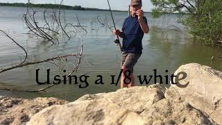 Fishing Little Elm fishing littleelm lakelewisville outdoors crappiefishing crappie [upl. by Atsirak748]