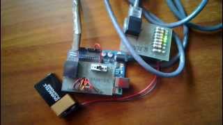 Arduino ethernet LAN RJ45 cable tester  Cross cable [upl. by Naliorf]