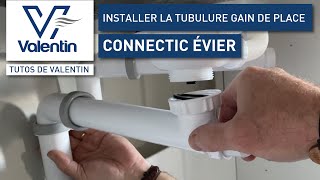 Comment installer la tubulure gain de place pour évier Connectic [upl. by Otho]