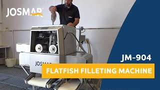 JM 904 Flatfish filleting machine [upl. by Irish]