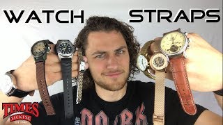 Watch Strap Materials  Which Should YOU Wear [upl. by Ecilayram439]