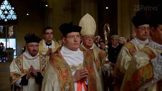 Solemn Pontifical High Mass at the Throne Abp Pozzo Extraordinary Form Latin Mass Pontifikalamt [upl. by Nela]