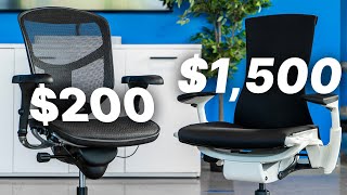 Herman Miller Embody vs WorkPro Quantum 9000 Comparison  Review  Chair Race [upl. by Madelon768]