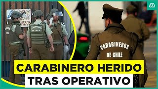 Carabinero resulta herido tras persecución policial Un adolescente de 16 años fue detenido [upl. by Tades]