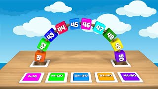 Number Song 150  Counting by 1 to 50  Learn to Count from 1 to 50 [upl. by Miles]