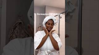 Being a girl 🥺 dermaplaningfacial dermaplaning dermaplane shorts shortsvideo [upl. by Arihsan219]