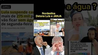 Nordestina detona Lula e Janja por falta de água no nordeste [upl. by Annat]