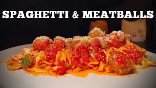 SPAGHETTI AND MEATBALLS food italiancuisine spaghettiandmeatballs [upl. by Evaleen305]