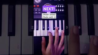 NEXT  Ncts Easy Piano Tutorial piano phonk trending shorts [upl. by Sorkin]