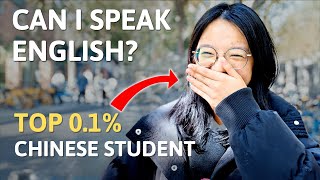 Can Top 01 Students in China Speak fluent English  Street Interview [upl. by Trometer]