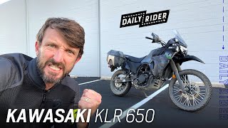 2022 Kawasaki KLR650 Adventure Review  Daily Rider [upl. by Grazia]