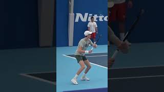 Jannik Sinner allenamento ATP Finals 2024 🎱🇮🇹🦊 [upl. by Gnoh]