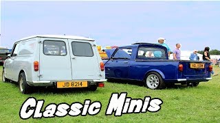 Classic MINIS at Isle of Wight Garlic Festival 2017 [upl. by Ekaj]