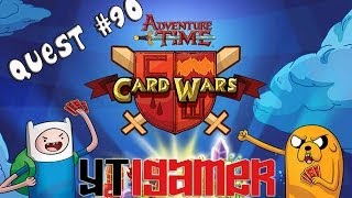 Card Wars  Adventure Time  Gameplay  Iphone  Ipad  iOS Universal  Quest 90 [upl. by Eliezer405]