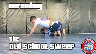 BJJ Basics Counter Old School Sweep [upl. by Suedaht]