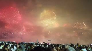 Final dos fogos em copacabana 2017 [upl. by Marala]