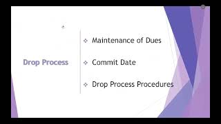 CTA Membership Drop Process Overview [upl. by Teague]