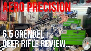 Aero Precision 65 Grendel Deer Rifle Review aeroprecision 65grendel [upl. by Kennith]