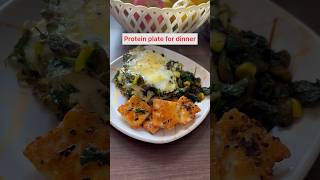 Protein plate for dinner weightloss proteindiet dinnerideas ytshorts mushroomrecipe shorts [upl. by Birch59]