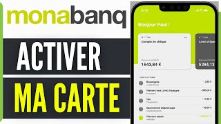 Comment Activer Ma Carte Monabanq 2024 [upl. by Arabelle]