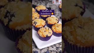 Muffins de Arándanos 🫐 [upl. by Misha]